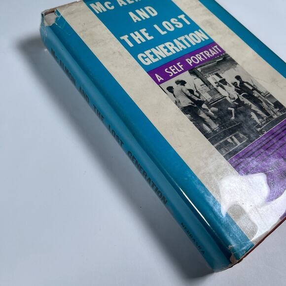 McAlmon and the Lost Generation: A Self Portrait Hardcover Book Joyce Hemingway - Picture 2 of 11